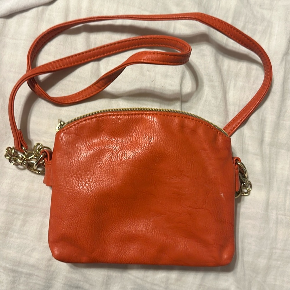 Charming Charlie orange crossbody